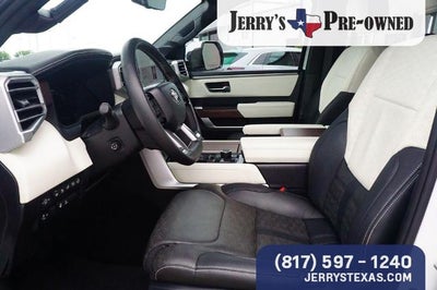 2022 Toyota Tundra 4WD Capstone Hybrid