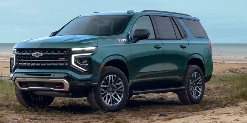Chevrolet Suburban on beach