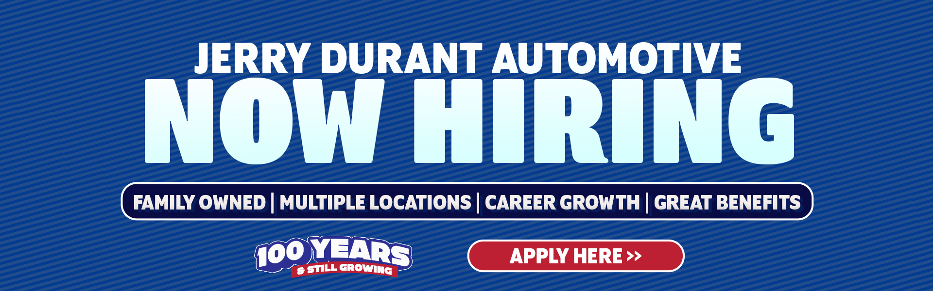 Now Hiring at Jerry's Chevrolet in Weatherford Texas 