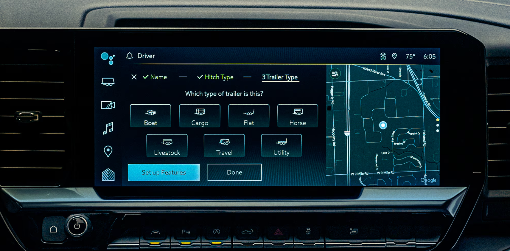 Dashboard display of 2026 Chevy Silverado 3500 HD for sale near Fort Worth, TX