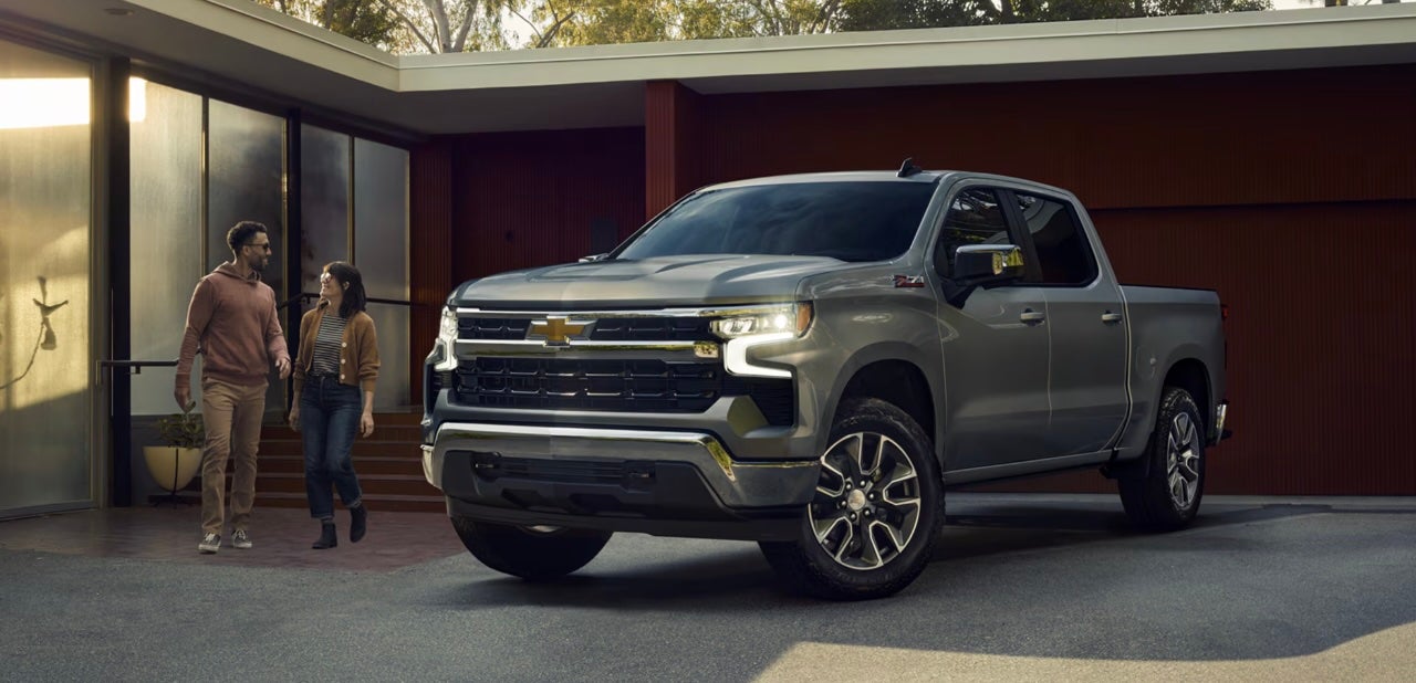 2026 Silverado 1500 parked outside garage near Weatherford, TX