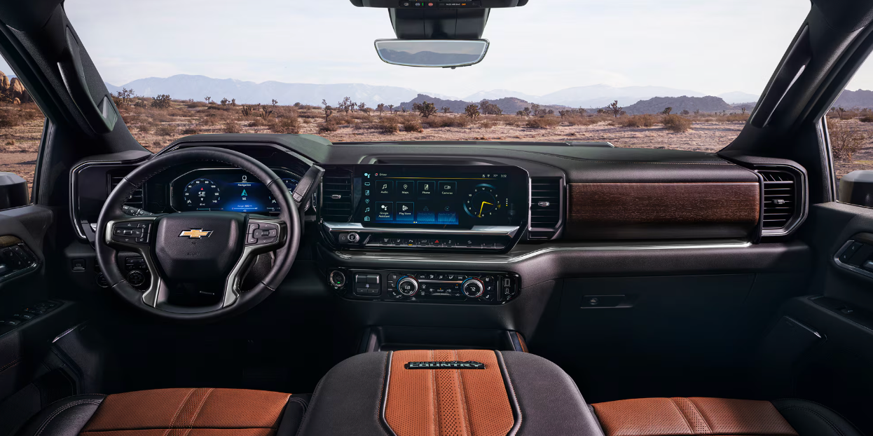 Dashboard of 2026 Silverado 2500HD for sale in Weatherford, TX