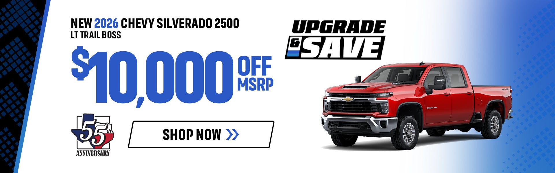 New 2026 Chevy Silverado 2500 Offer Weatherford