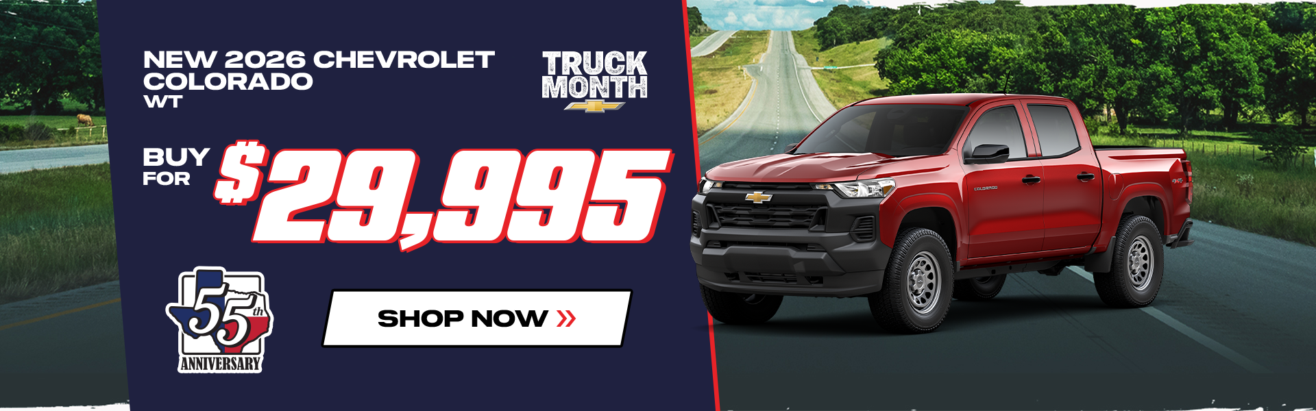 New 2026 Colorado Offer