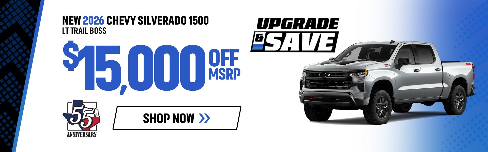 New 2026 Chevy Silverado 1500 LT Trail Boss