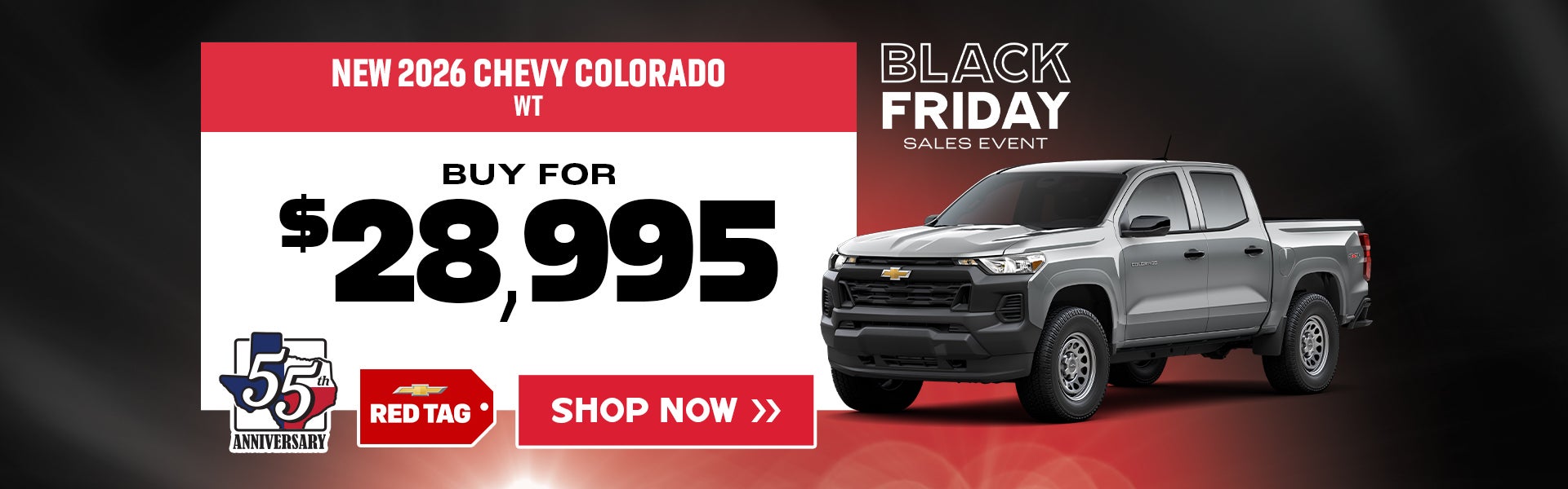 Chevy Colorado Black Friday Deal