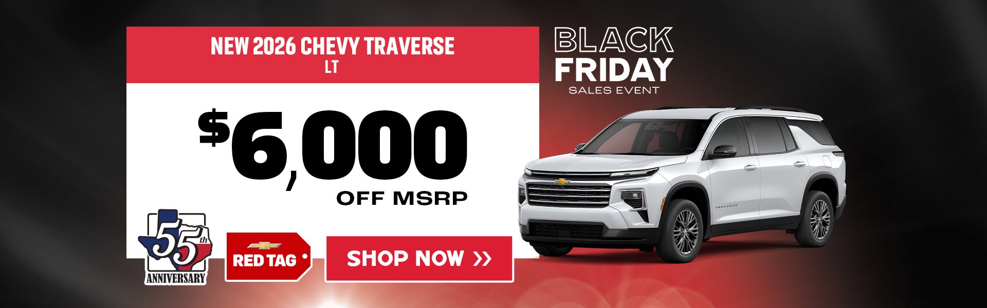 Chevy Traverse Black Friday Savings